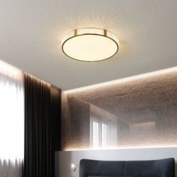 Plafoniera rotonda a filo LED tricolore dimmerabile