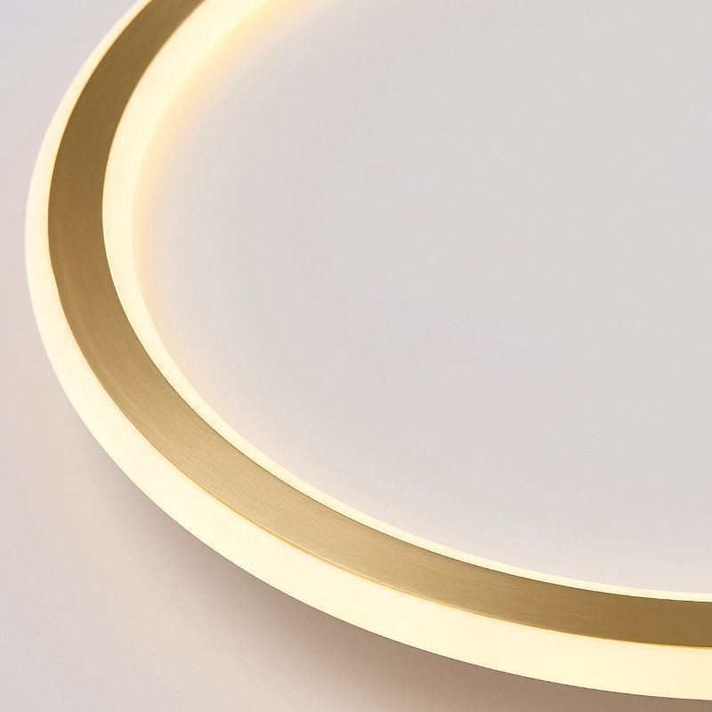 Plafoniera LED rotonda a filo tricolore dimmerabile