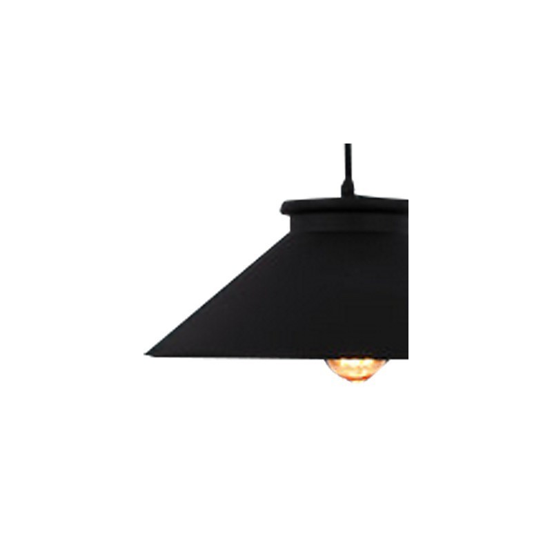 Lampadario mini moderno contemporaneo in metallo nero