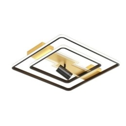 Plafoniera geometrica a LED in acrilico da montaggio a filo