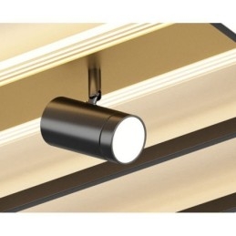 Plafoniera geometrica a LED in acrilico da montaggio a filo