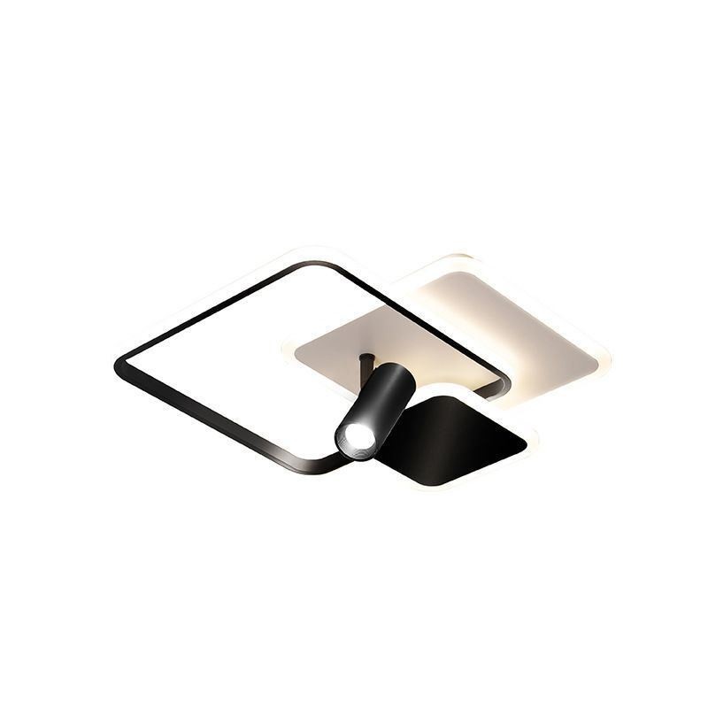 Plafoniera a filo creativa in acrilico con 4 luci LED