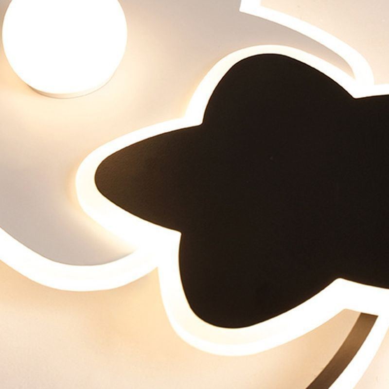 Plafoniera LED creativa in acrilico a montaggio a filo