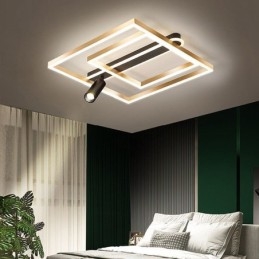 Plafoniera LED a filo minimalista in acrilico