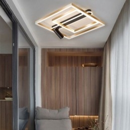 Plafoniera LED a filo minimalista in acrilico