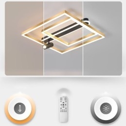 Plafoniera LED a filo minimalista in acrilico