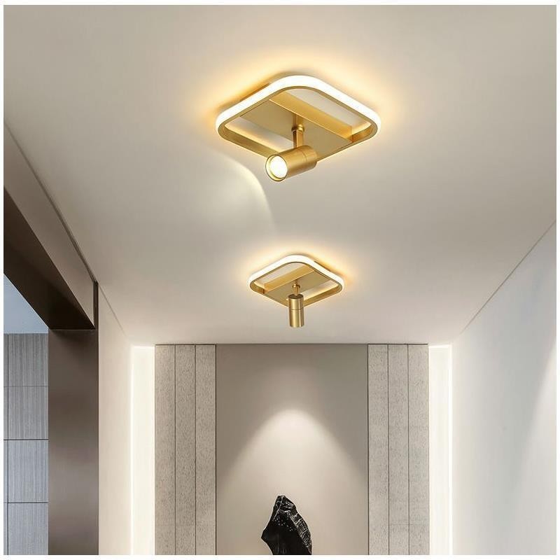 Plafoniera LED a filo in acrilico minimalista
