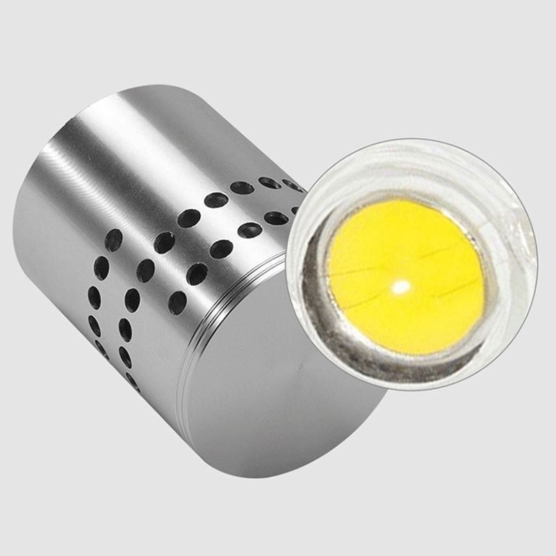 Applique da parete LED moderna in alluminio 5,5 x 7 cm 240 lm