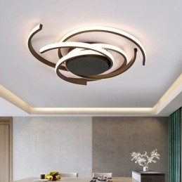 Plafoniera LED a filo moderna semplice 56 x 10 cm 40W