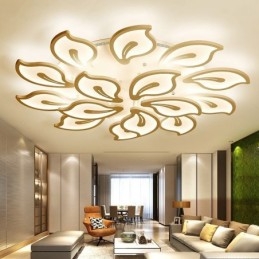Plafoniera a filo LED Creative Petal