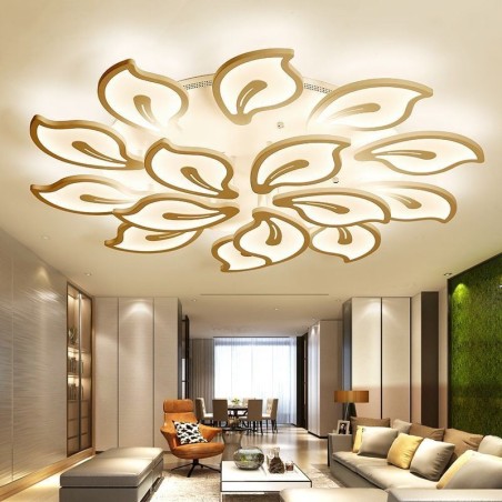 Plafoniera a filo LED Creative Petal