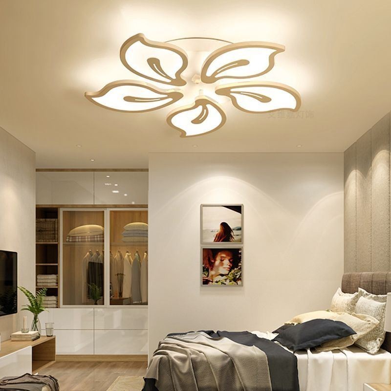 Plafoniera a filo LED Creative Petal