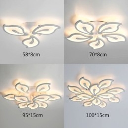 Plafoniera a filo LED Creative Petal