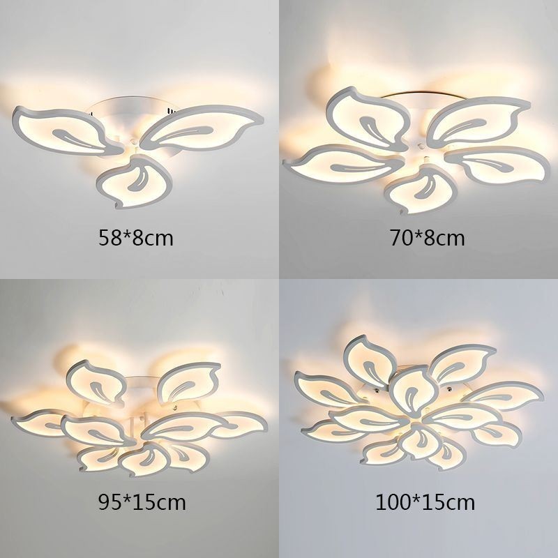Plafoniera a filo LED Creative Petal