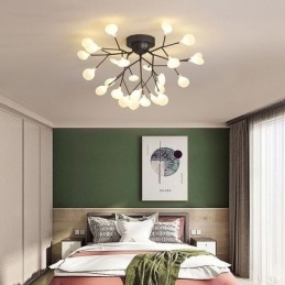Plafoniera nordica minimalista a filo G4 27/36 luci