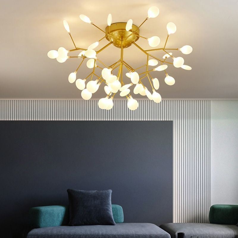 Plafoniera nordica minimalista a filo G4 27/36 luci