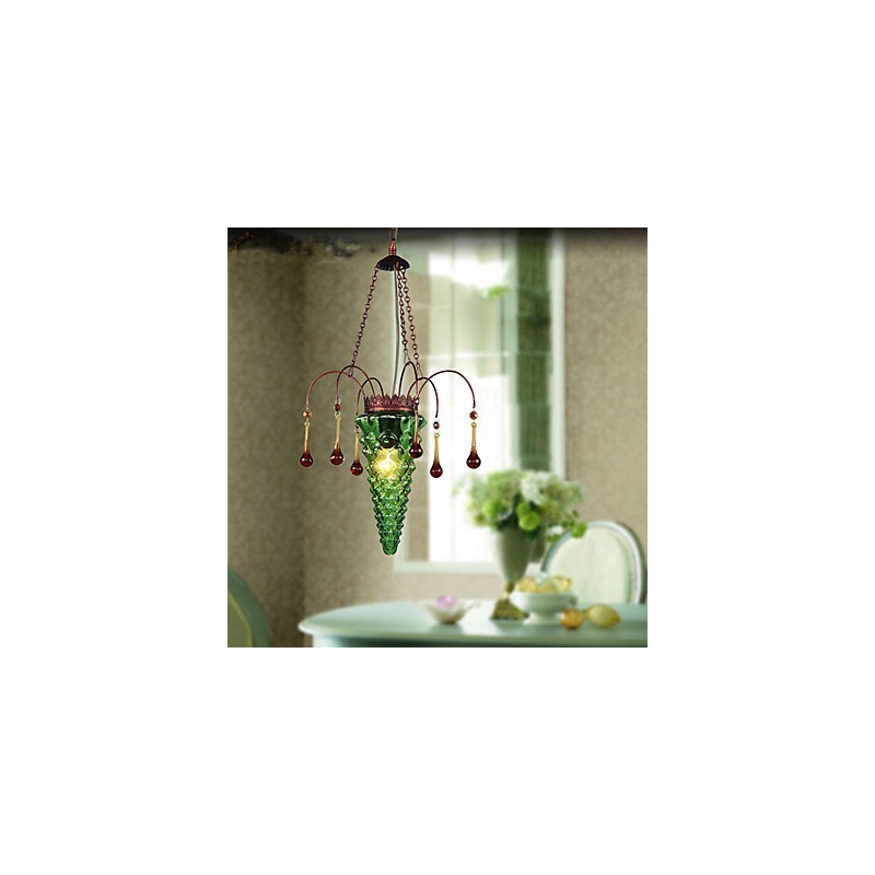 Lampada a sospensione mini Pino Pino in vetro, 2 luci E26/E27, 48 cm