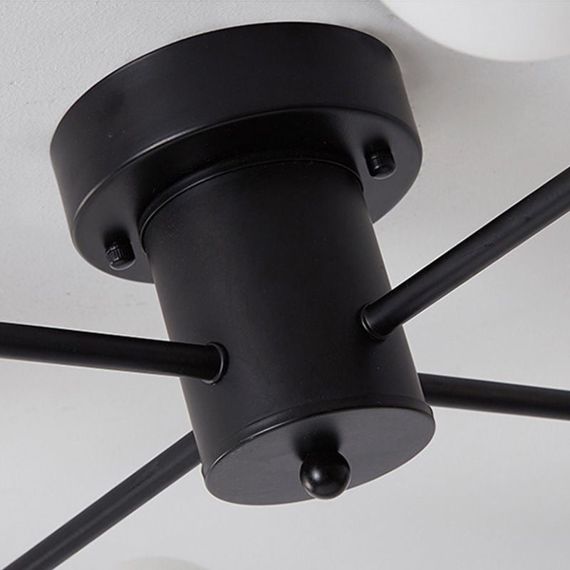 Lampada da soffitto a filo in vetro Magic Bean