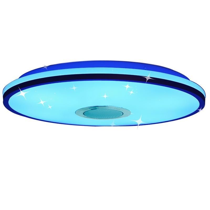 Plafoniera LED Bluetooth con altoparlante musicale e timer, 33 cm, 36 W