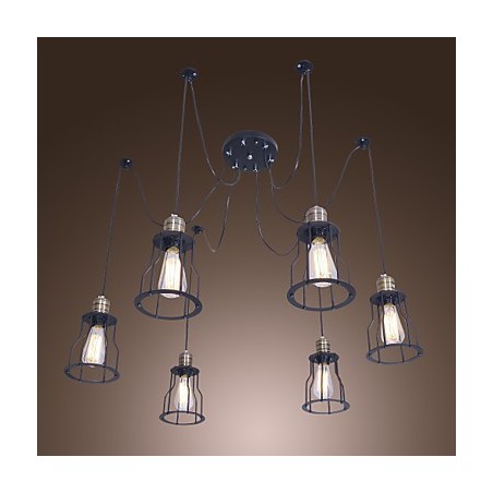 Lampadario mini classico tradizionale vintage dipinto