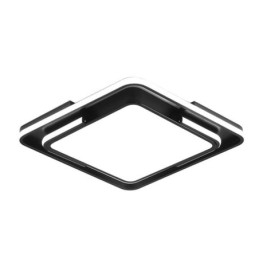 Plafoniera LED moderna quadrata in acrilico 50x50x6 cm 36 W