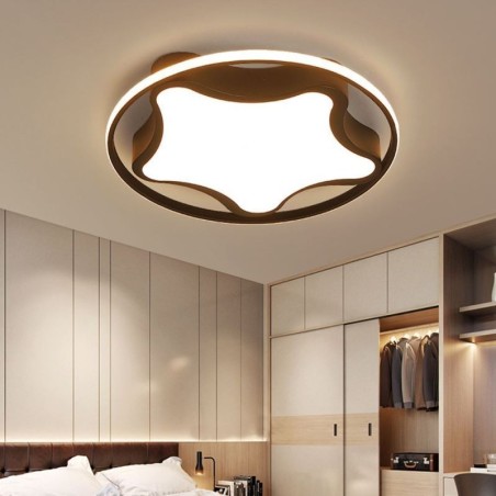 Star Plafoniera a filo moderna semplice 30 W 2400 lm 50 x 6 cm