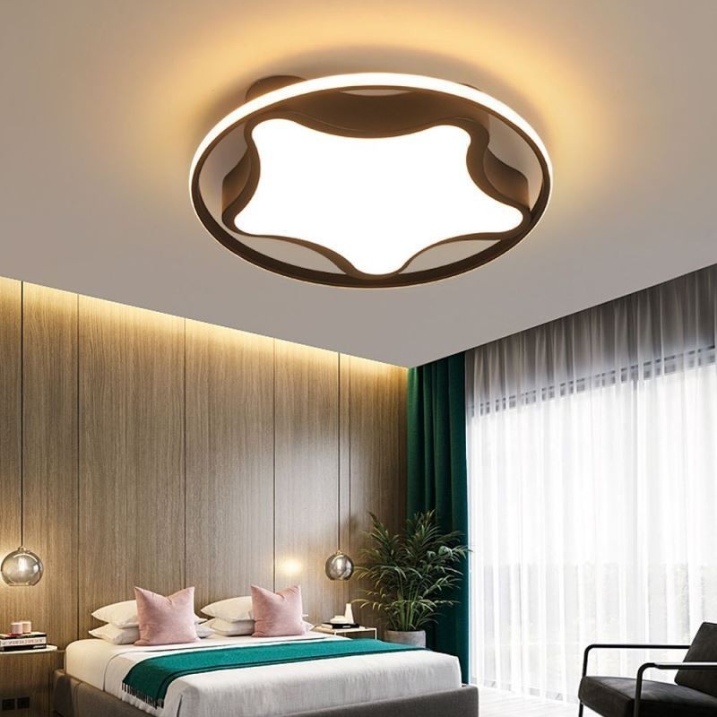 Star Plafoniera a filo moderna semplice 30 W 2400 lm 50 x 6 cm