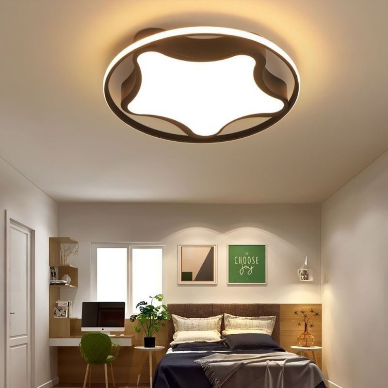 Star Plafoniera a filo moderna semplice 30 W 2400 lm 50 x 6 cm