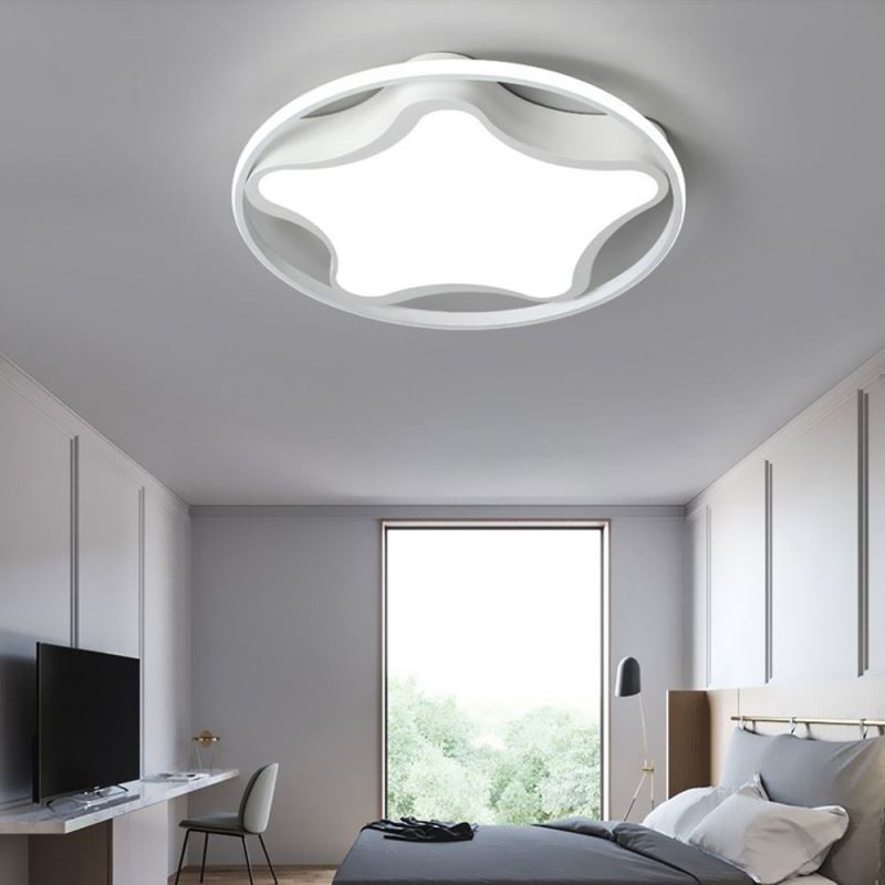 Star Plafoniera a filo moderna semplice 30 W 2400 lm 50 x 6 cm