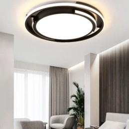 Plafoniera LED circolare moderna minimalista a filo 36 W 50 x 6 cm