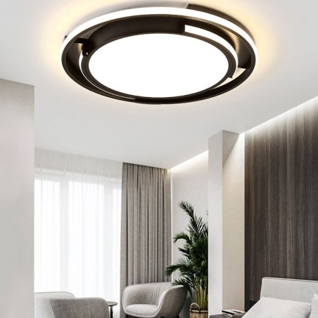 Plafoniera LED circolare moderna minimalista a filo 36 W 50 x 6 cm
