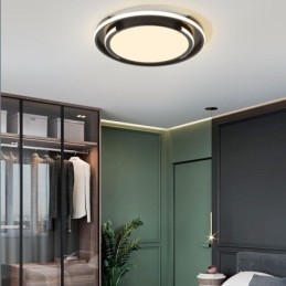 Plafoniera LED circolare moderna minimalista a filo 36 W 50 x 6 cm
