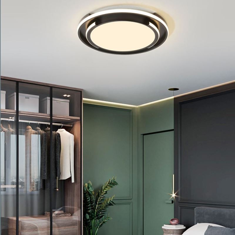 Plafoniera LED circolare moderna minimalista a filo 36 W 50 x 6 cm