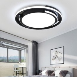 Plafoniera LED circolare moderna minimalista a filo 36 W 50 x 6 cm