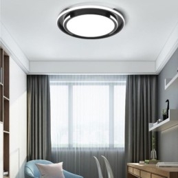 Plafoniera LED circolare moderna minimalista a filo 36 W 50 x 6 cm