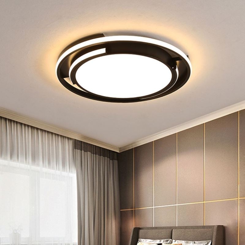Plafoniera LED circolare moderna minimalista a filo 36 W 50 x 6 cm
