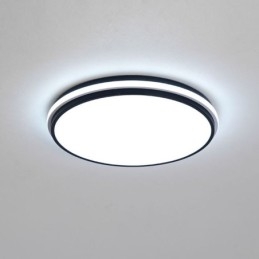 Plafoniera circolare a filo minimalista in acrilico LED 36W 50x6 cm