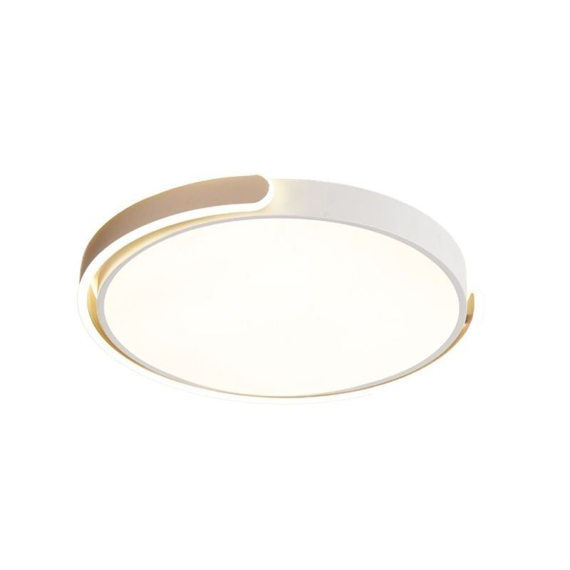 Plafoniera rotonda a filo in acrilico LED 36W 50x50x7 cm
