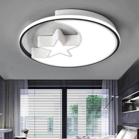 Plafoniera a filo LED Moon & Star 30 W 50 x 6 cm