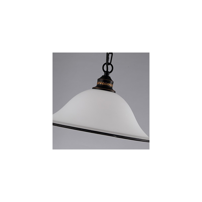 Lampadario moderno contemporaneo mini in metallo e vetro 80 cm