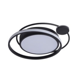 Plafoniera LED circolare da soffitto a filo 36 W 50×6 cm