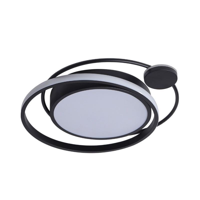 Plafoniera LED circolare da soffitto a filo 36 W 50×6 cm