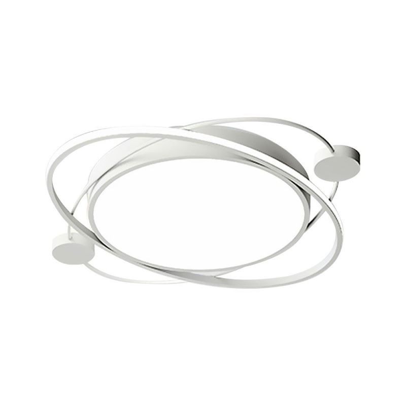Plafoniera LED moderna Planet a filo 60 x 6 cm 36 W