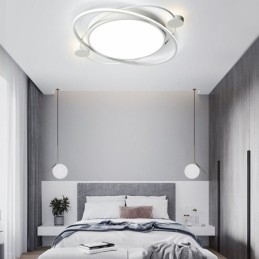 Plafoniera LED moderna Planet a filo 60 x 6 cm 36 W
