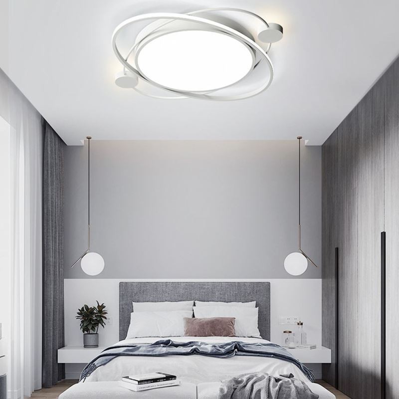 Plafoniera LED moderna Planet a filo 60 x 6 cm 36 W