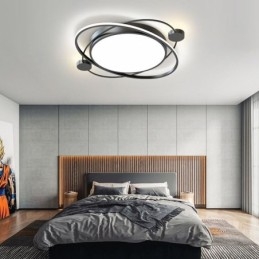 Plafoniera LED moderna Planet a filo 60 x 6 cm 36 W