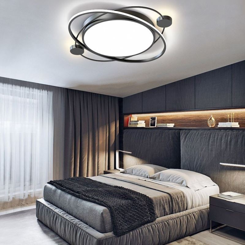 Plafoniera LED moderna Planet a filo 60 x 6 cm 36 W