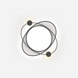 Plafoniera LED moderna Planet a filo 60 x 6 cm 36 W