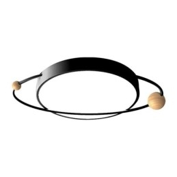 Plafoniera LED rotonda Planet da soffitto a filo 36 W 65 x 6 cm
