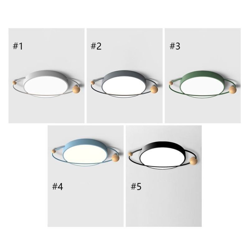 Plafoniera LED rotonda Planet da soffitto a filo 36 W 65 x 6 cm
